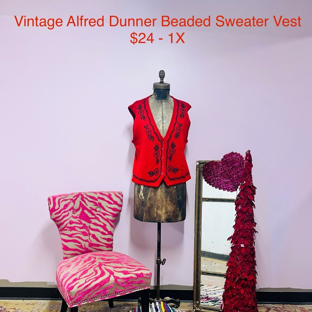 Vintage Alfred Dunner Sweater Vest